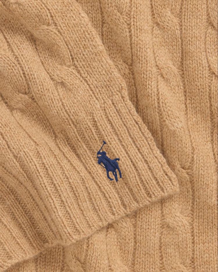 CASHMERE SCARF OBLONG 003 CAMEL