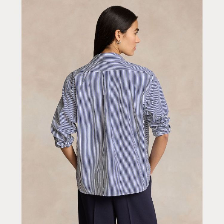 LS BUTTON FRONT SHIRT WHITE/FALL ROYA