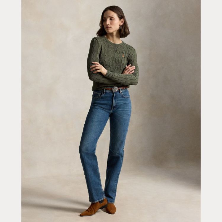 JULIANNA LS PULLOVER DENSE OLIVE