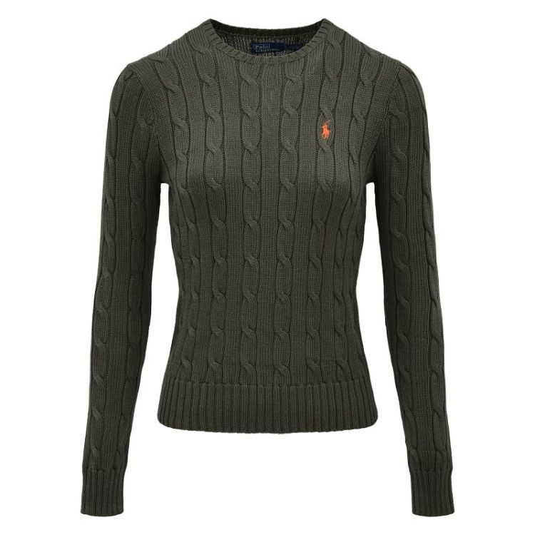JULIANNA LS PULLOVER DENSE OLIVE