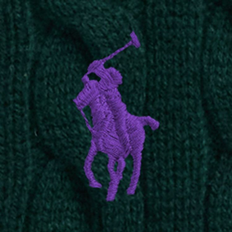 ZIPPER PULLOVER COLLEGE GREEN