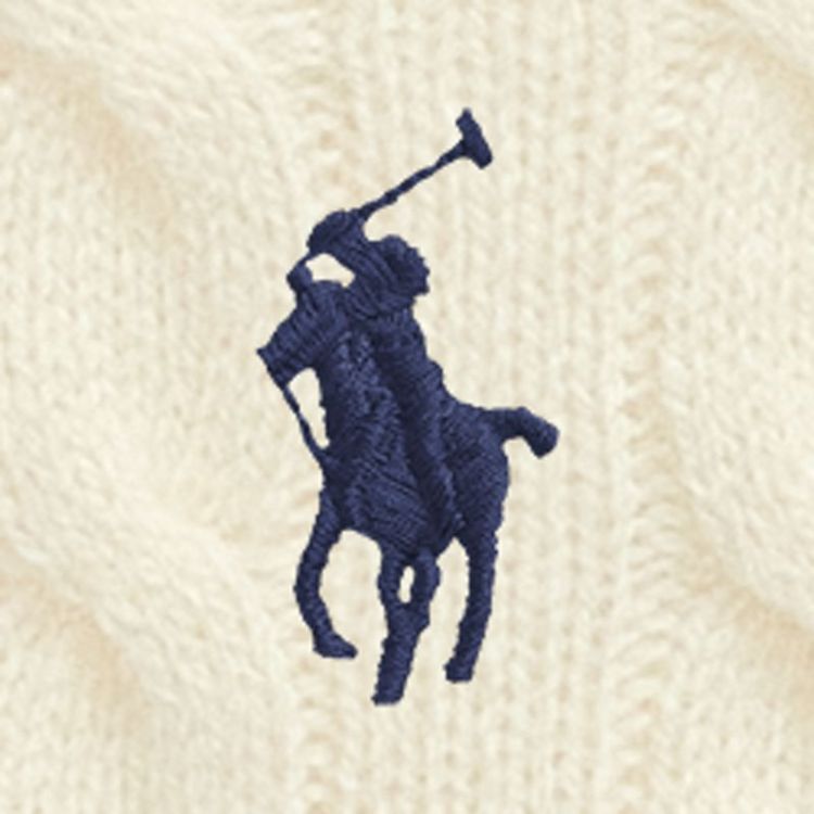 KIMBERLY CABLE LS PULLOVER CREAM