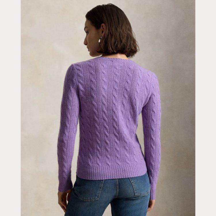 JULIANNA CABLE LS PULLOVER AMETHYST FALL