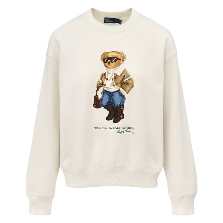 BEAR SWEATSHIRT ANTIQUE CREAM