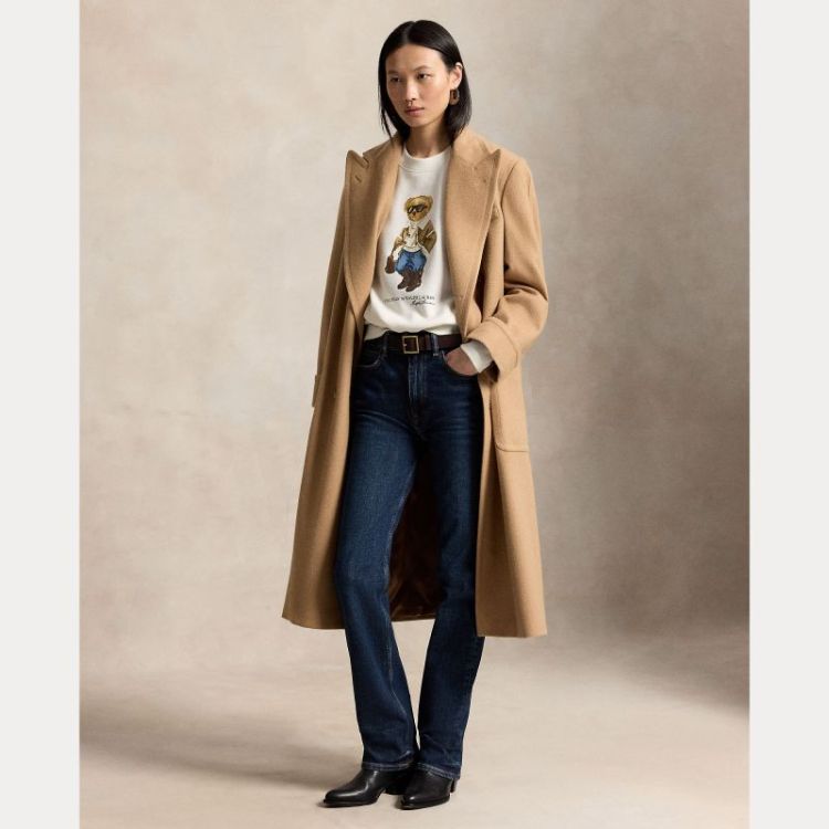 BEAR SWEATSHIRT ANTIQUE CREAM