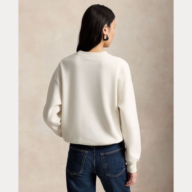 BEAR SWEATSHIRT ANTIQUE CREAM