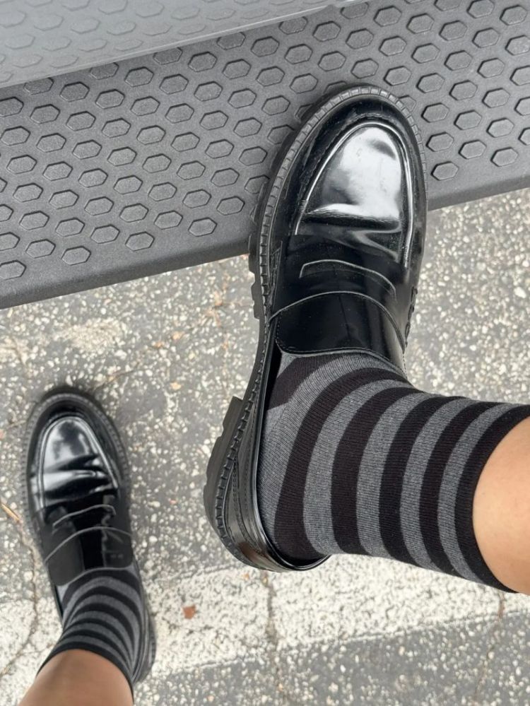  CHARCOAL STRIPE
