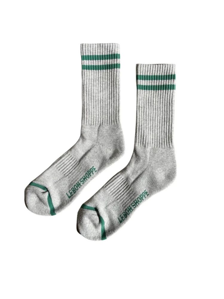  LT GREY/GREEN