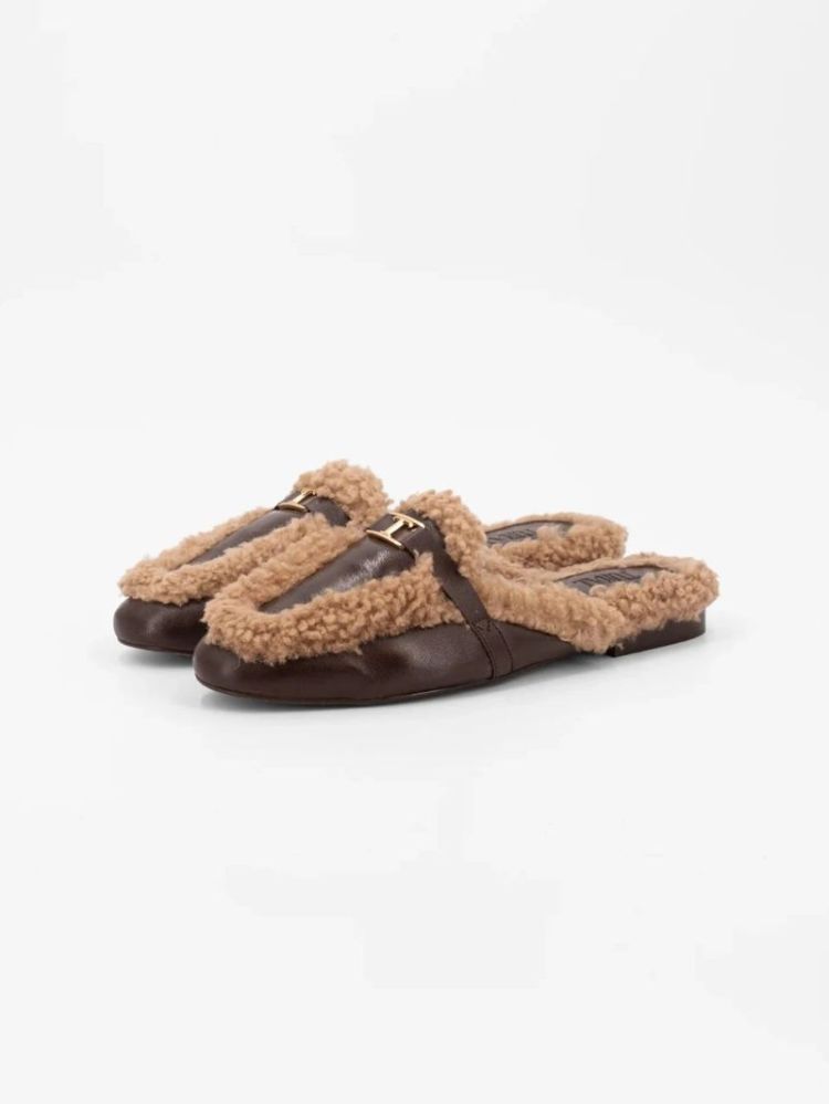 SOFIA DF LIN CURLY CHOCOLATE/SAND