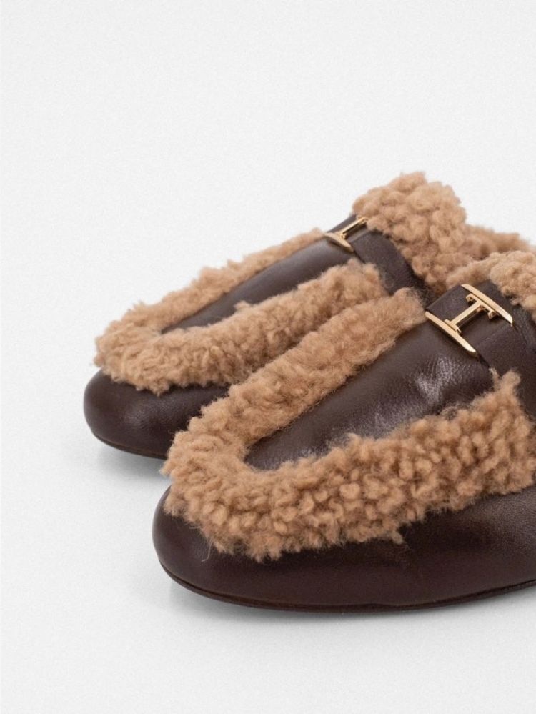 SOFIA DF LIN CURLY CHOCOLATE/SAND