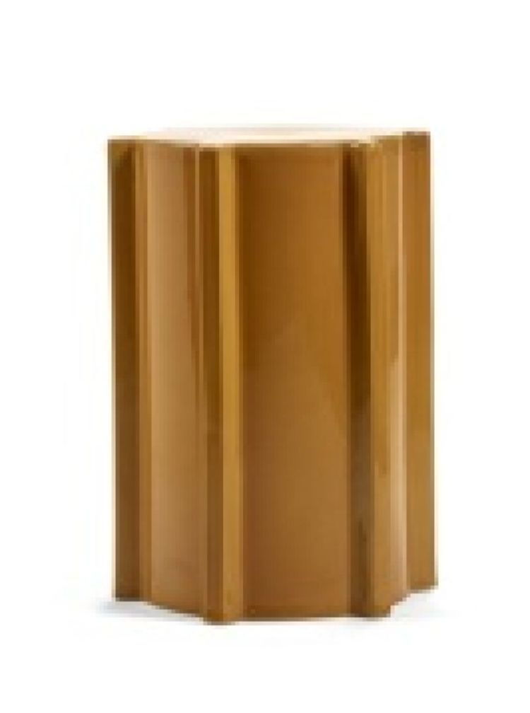 SIDE TABLE PAWN OCHER