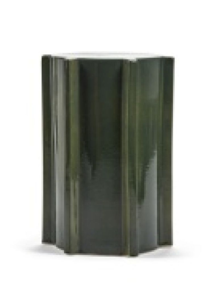SIDE TABLE PAWN DARK GREEN