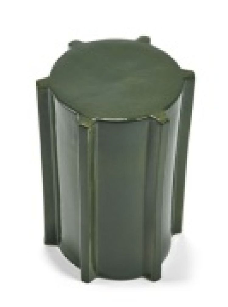 SIDE TABLE PAWN DARK GREEN